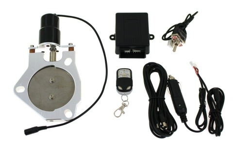 Przepustnica wydechu elektryczna 2" V-Band pilot + przełącznik