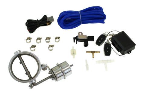 Przepustnica wydechu pnematyczna 51mm podciśnieniowa Vacuum Open pilot zestaw