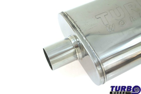 Sportowy tłumik środkowy 2,25" TurboWorks STAL 304SS