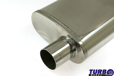 Sportowy tłumik środkowy tylny 2,5" TurboWorks STAL 304SS