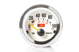 Zegar Auto Gauge Indiglo 52mm CIŚNIENIA OLEJU + CZUJNIK