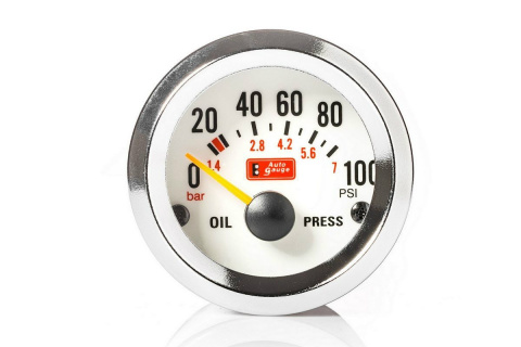 Zegar Auto Gauge Indiglo 52mm CIŚNIENIA OLEJU + CZUJNIK