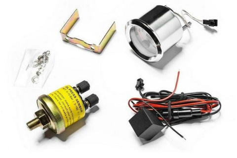 Zegar Auto Gauge Indiglo 52mm CIŚNIENIA OLEJU + CZUJNIK