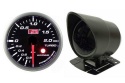 Zegar Auto Gauge Smoke Warning 52mm DOŁADOWANIA TURBO BOOST + KUBEK