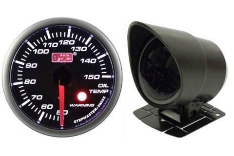 Zegar Auto Gauge Smoke Warning 52mm TEMPERATURY OLEJU + KUBEK