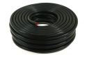 Przewód podciśnienia silikonowy zbrojony TurboWorks black 15mm