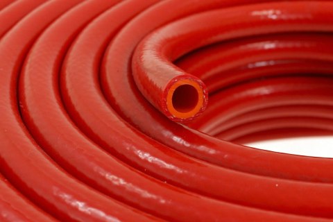 Przewód podciśnienia silikonowy zbrojony TurboWorks red 15mm
