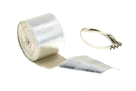 Taśma termiczna EPMAN 5m aluminiowa + opaski