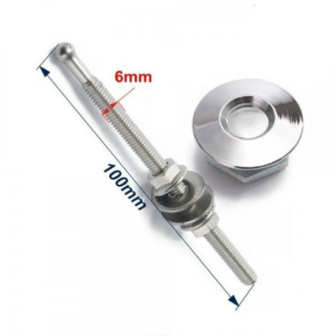 Zapinki zderzaka SLIDE Mini Quick silver