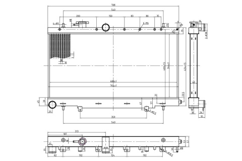 Chłodnica wody TurboWorks SUBARU IMPREZA GD 2002-2007 WRX