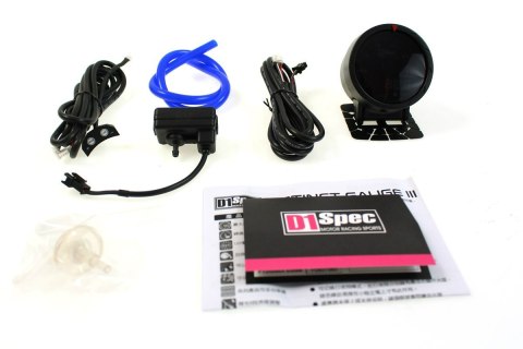 Zegar D1Spec 60mm Warning Peak VACUM