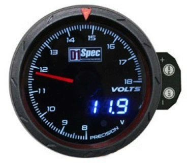 Zegar D1Spec 60mm Warning Peak WOLTOMIERZ