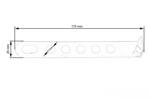 Uchwyt montażowy dolotu / filtra stożkowego SIMOTA