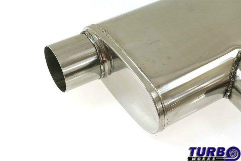 Sportowy tłumik środkowy tylny 2,75" TurboWorks STAL 409SS