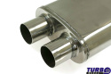 Sportowy tłumik środkowy tylny 2,75" TurboWorks STAL 304SS