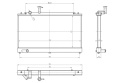 Chłodnica wody TurboWorks MAZDA 6 GG / GY 2002-2007 1.8 2.0 2.3L