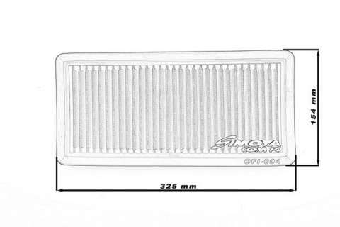Filtr Simota FIAT IDEA 2004-2008 1.2