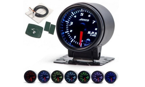 Zegar ADDCO 52mm OBROTOMIERZ 0-8000