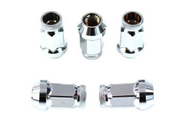 Nakrętki kute D1Spec 12 x 1.5 chrome stalowe