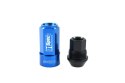 Nakrętki kute + nakładki D1Spec Heptagon 12 x 1.25 stalowe blue