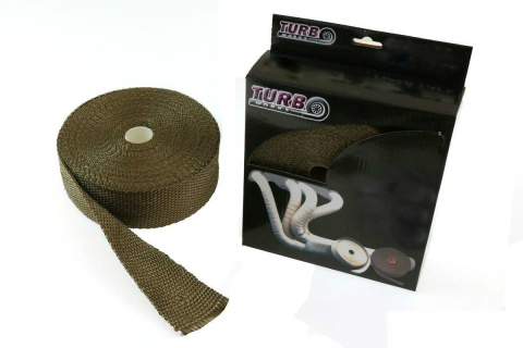 Taśma termiczna TurboWorks 50mm x 1mm x 10m tytanowa