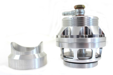 Zawór BLOW OFF TurboWorks 50mm do wspawania Silver