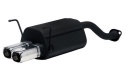 Tłumik Ulter HONDA CIVIC 7 2002-2006 hatchback 1,6i 2x80x65mm
