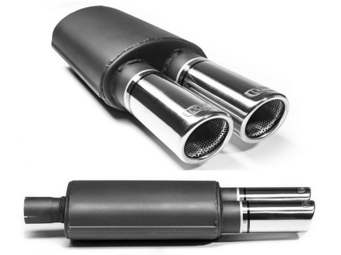 Tłumik sportowy Ulter 2x90mm NM242/90RS