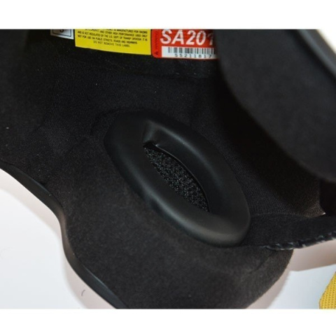 Kask otwarty RRS Protec Jet - SNELL FIA HANS biały