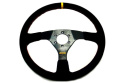 Kierownica zamszowa RRS OFF ROAD 380mm offset 0mm