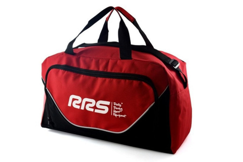 Torba RRS na kask i kołnierz HANS czerwona