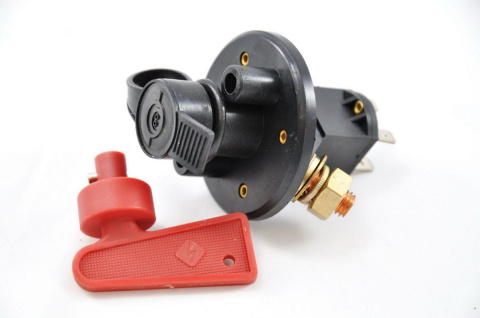 Wyłącznik prądu hebel 6 biegunowy FIA + linka RRS