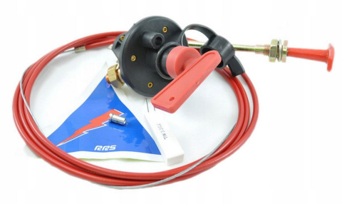 Wyłącznik prądu hebel 6 biegunowy FIA + linka pancerz RRS