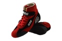 Buty zamszowe rajdowe RRS FIA czerwone