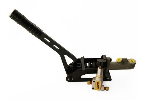 Hamulec ręczny hydrauliczny RRS pion / poziom aluminiowy + pompa + korektor