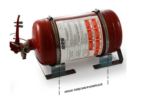 Mechaniczny system gaśniczy RRS FIA 4,25l