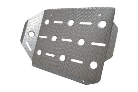 Podstopnica dla pilota RRS PRO 390x290mm aluminiowa srebrna