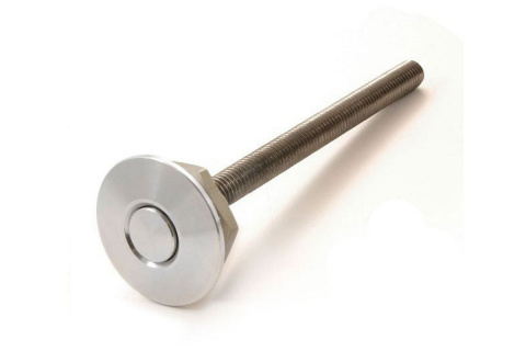 Zapinki maski / zderzaka RRS Push Clip srebrne