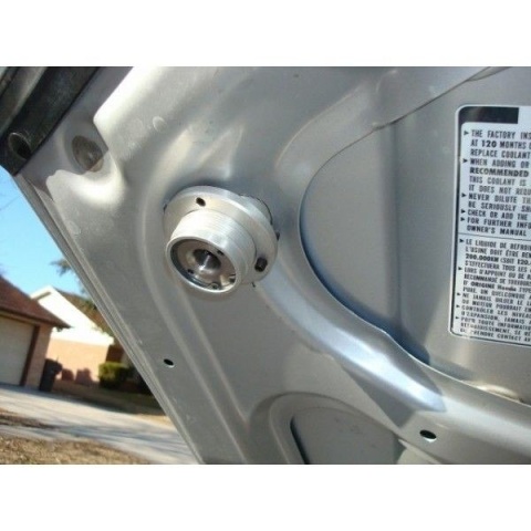 Zapinki maski / zderzaka RRS Push Clip czerwone