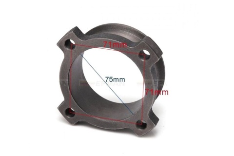Flansza układu wydechowego 3" 4 śruby na 3" V-Band