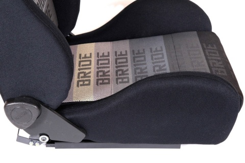 Fotel sportowy Bride K700 black-grey