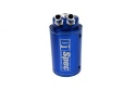 Oil catch tank D1Spec 0,7l 15mm blue + filtr
