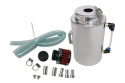 Oil catch tank TurboWorks 2l 9mm 14mm + filtr silver
