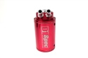 Oil catch tank D1Spec 0,7l 15mm red + filtr