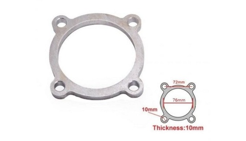 Flansza downpipe 4 śruby T3 T4 GT30 GT35 3"
