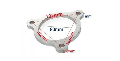 Flansza downpipe K04 Seat Leon 1M Cupra R 1.8T