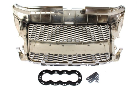 Grill AUDI A3 8P 2007-2012 RS-STYLE chrome-black