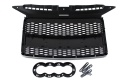 Grill AUDI A3 8P 2005-2008 RS-STYLE silver-black