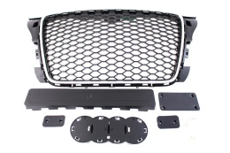Grill AUDI A3 8P 2009-2012 RS-STYLE chrome-black