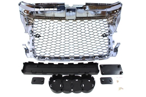 Grill AUDI A3 8P 2009-2012 RS-STYLE chrome PDC